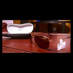 Ray-Ban “Chromance”®️ (3543) gld. Brn. NEW!